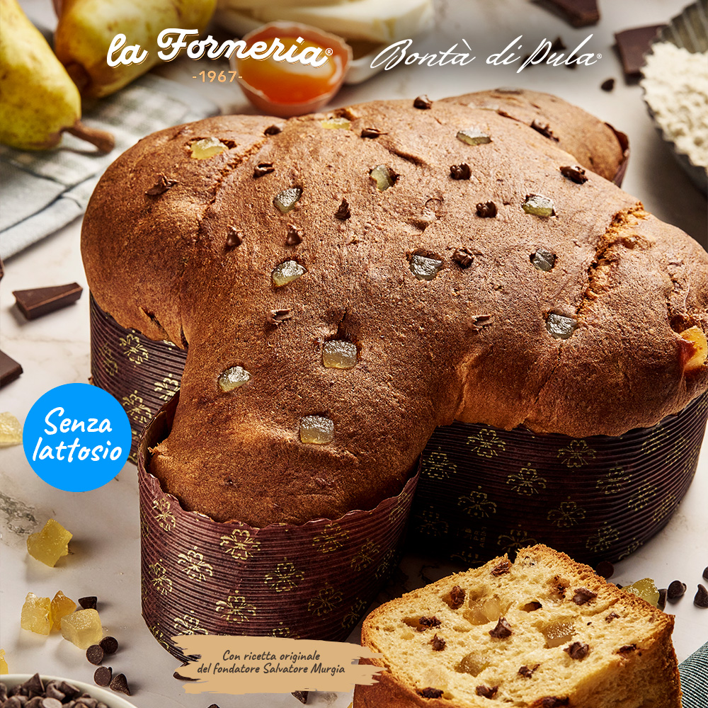 Colomba Pere e Gocce di Cioccolato Fondente 750 g